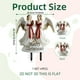 thumbnail image 3 of Fiestas cumpleaños, girl Christmas garden decoration PVC stake, estilo navideño, outdoor party decor, DIY home garden, lightweight portable, durable PVC material, for patio decoration, 3 of 7