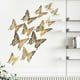 thumbnail image 5 of Pegatinas decorativas Cateissary mariposas coloridas LK12 Oro, 5 of 6