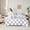 Violet White Silver, variant on Castle Fairy Glitter Alphabet K Girl 7-Piece Twin Bedding Sets,Geometric Grid Bedding Comforter Set,Purple Silver Breathable Sheet Sets,Ultra Soft Home Decor