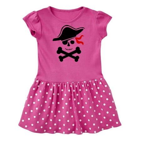 

Inktastic Pirate Skull and Cross Bones Gift Baby Girl Dress