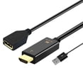thumbnail image 2 of Convertidor USB 2.0 a DP/F 0.25M Hugo Compatible para PC Tarjeta gráfica Laptop Accesorios duraderos, 2 of 5