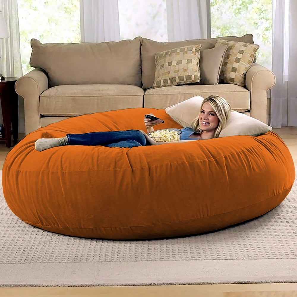 Jaxx 6 Foot Cocoon - Large Bean Bag Chair for Adults ...