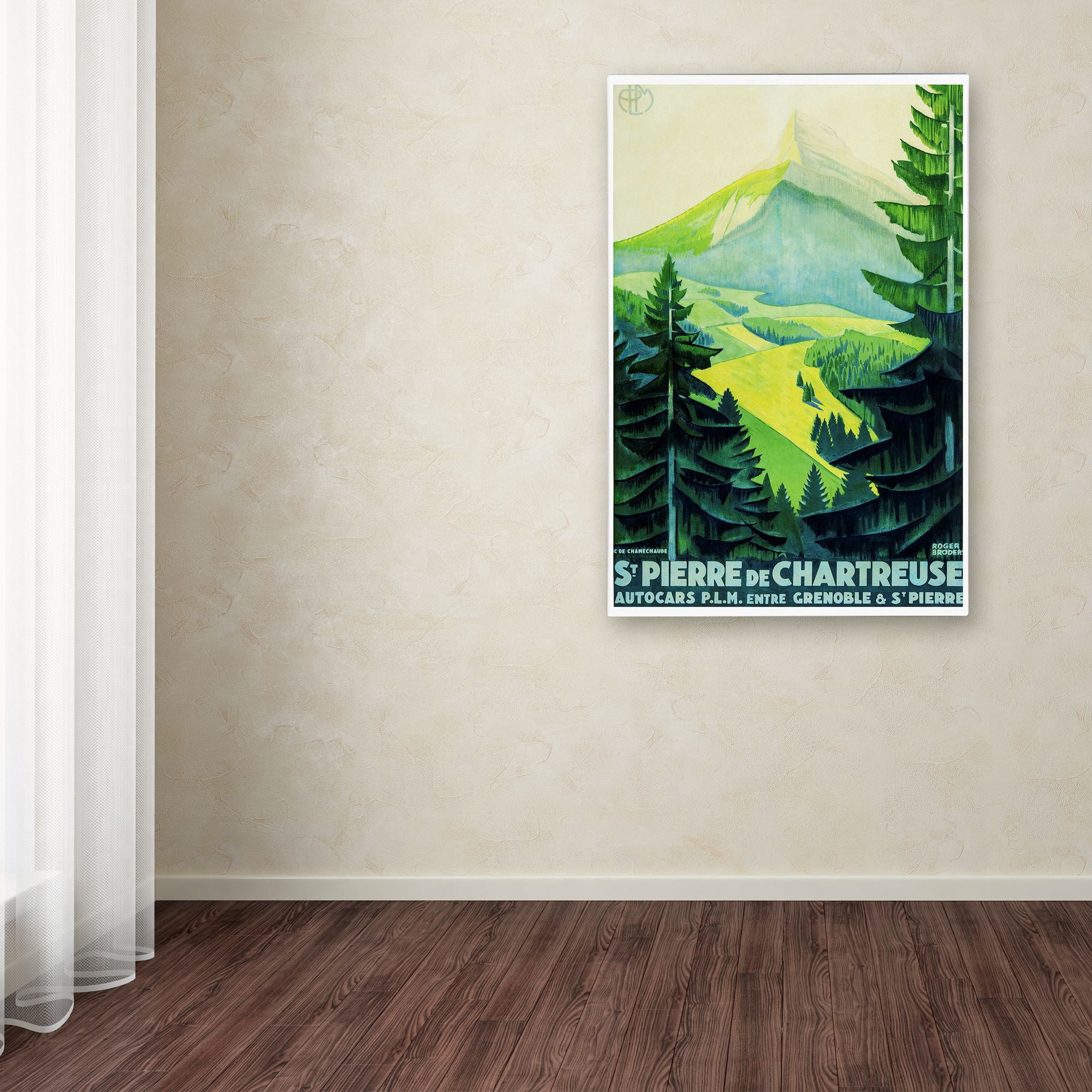 Trademark Fine Art 'Travel 313' Canvas Art by Vintage Lavoie