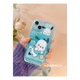 thumbnail image 3 of Bonita funda de teléfono con colgante de perro Kuromi de gatito rosa en 3D para iPhone 14, 13, 15 Pro Max, 11, 12 Mini, XS Max, XR, X, 7, 6, 8, 14 Plus, 6s, 3 of 5