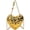 gold, variant on Jiibva Fashion Women Evening Bag, Acrylic Heart Shaped Clutches Bag Evening Shoulder Bag Handbag Party Prom Crossbody Bags Chain Shoulder Bag for Women