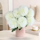 thumbnail image 5 of Lekihaqq Artificial Ball Chrysanthemum Silk Flowers Wedding Centerpieces Fake Bouquet Home Decor, 5 of 7