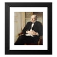 thumbnail image 2 of Peder Severin Krøyer 20x23 Black Modern Framed Museum Art Print Titled - Baron Otto Ditlev Rosenorn-Lehn (1891), 2 of 5