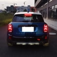 thumbnail image 6 of Black Chrome Lens Red LED 3rd Brake Lamp For 2007-14 MINI Cooper R56 R57 R58 R60, OEM Fit High Mount Brake Light Powered by 10 Brilliant Red LED Lights, 6 of 9