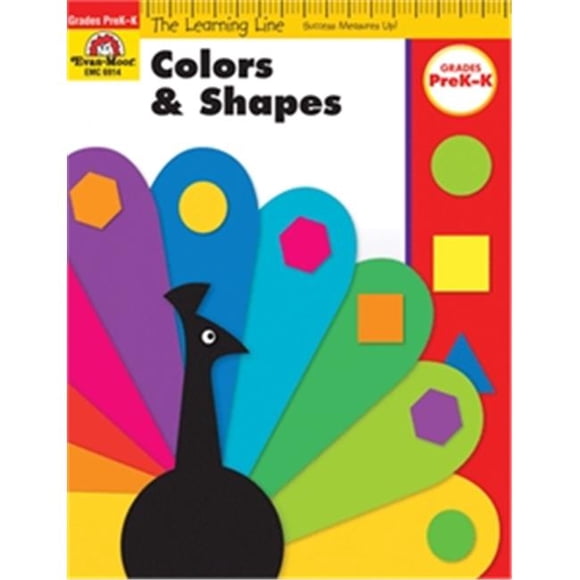 Evan-Moor Educational Publishers 6914 Learning Line - Colors & Shapes