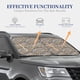 thumbnail image 4 of Balery Zebra Parasol para parabrisas de coche de 2 piezas | Parasol plegable para parabrisas delantero de coche para la mayoría de sedanes-Medium, 4 of 6