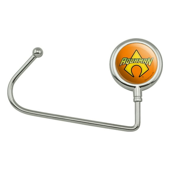 Aquaman Logo Purse Bag Hanger Holder Hook