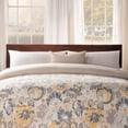 thumbnail image 4 of AFI Orlando Full Low Profile Wood Platform Bed Frame with Panel Headboard, Walnut, 4 of 10