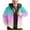 Pink Jacket for Men, variant on safuny Winter Thicken Jackets for Men Clearance Zipper Hooded Print Long Sleeve with Pocket Jacket Christmas Long Sleeve Casual Outwear Work Sports Green S