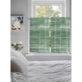 thumbnail image 3 of Sage Green Living Room Curtains 2 Panel, Vintage Modern Abstract Art Ombre Cafe Window Treatment, Farmhouse Bedroom Bathroom Kitchen Curtains Drapes 104"x45", 3 of 6
