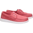 thumbnail image 2 of HEYDUDE Women Wendy Cru Stretch Canvas , Washed Red, 12, 2 of 6