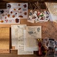 thumbnail image 5 of Scrapbook Paper Sticker Set: Antique Aesthetic Paper Planner Sticker Paper Tag, 5 of 5