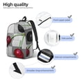 thumbnail image 5 of Balery Cherries laid Vintage Canvas Backpack for Men and Women - Large Capacity, Durable Travel Laptop Bag for School, Work, Hiking, and Outdoor Activities, 5 of 7