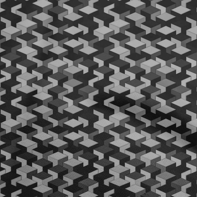oneOone Rayon Gray Fabric Abstracts Dress Material Fabric Print Fabric By The Yard 56 Inch Wide