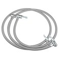 thumbnail image 1 of Manguera de extensión para inflar neumáticos de 100 cm, 2 uds., con conector portátil no desinflable, tubo de bomba de aire de bloqueo de mandril, tubo de conexión de válvula de neumático para coche, camión, bicicleta Unique Bargains mandriles para neumáticos de automóviles, 1 of 7