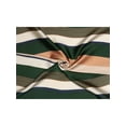 thumbnail image 3 of INSPIRE CHIC Women's Stripe Print Square Scarves Head Scarf Kerchief Dark Green, 3 of 5