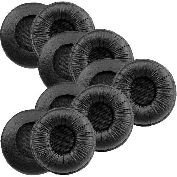 Ear Cushions for Plantronics Headset Replacement 50mm Ear Pads Designed for Headphone Plantronics HW251N HW261N HW510 Blackwire C320 3210 3220 Jabra Pro 920 9450 GN 2000 9125 Biz 1500 (10 Pack)