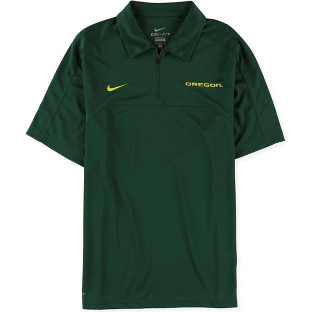 Camiseta Polo de Rugby Nike Universidad de Oregon Verde Pequeño