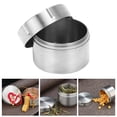 thumbnail image 1 of Domqga Metal Jar,Mini Tea Tins Portable Waterproof Pure Metal Airtight Jar For Tea Medicine Storage, Storage Supplies, 1 of 8