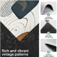 thumbnail image 3 of Blue Boho Abstract and Plant Pattern Kitchen Rugs Sets Of 3,Kitchen Runner Rugs Non Skid Washable,Decorative Kitchen Floor Mats for Kitchen,Sink,Laundry,17"x30"+ 17"x47" + 17"x59", 3 of 6