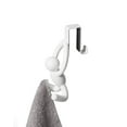 thumbnail image 4 of Umbra Buddy Over the Cabinet Hook, Set of 2,White, 4 of 7