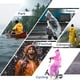 thumbnail image 5 of Ponchos de lluvia para adultos y mujeres, chaquetas de lluvia transparentes, impermeables con capucha, chaqueta de lluvia plegable, abrigos de lluvia de viaje desechables, 5 of 5