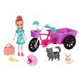 thumbnail image 2 of Bicicleta aventura Polly Pocket Mattel con mascota, 2 of 3