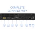 thumbnail image 5 of Lenovo ThinkCentre M630e Mini PC, Intel Core i5-8265U Upto 3.9GHz, 8GB RAM, 128GB NVMe SSD + 1TB HDD, DisplayPort, HDMI, Wi-Fi, Bluetooth, Windows 10 Pro, 5 of 8