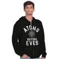 thumbnail image 3 of Bachelor Dating Single Guy Funny Men's Big & Tall Graphic Zip Up Hoodie Brisco Brands 3X, 3 of 5