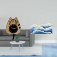 thumbnail image 2 of Reloj de pared con forma de gato, adorno para cocina y dormitorio, decoración del hogar, regalo, alfombra colgante silenciosa, antideslizante, para la, 2 of 8