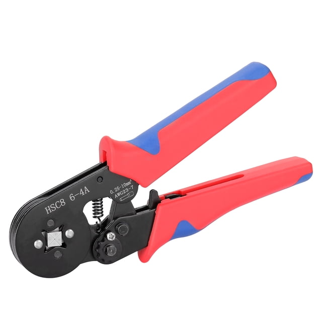 Crimper Plier Square Self-adjustable Crimping Tool for Cable End-sleeves Ferrules