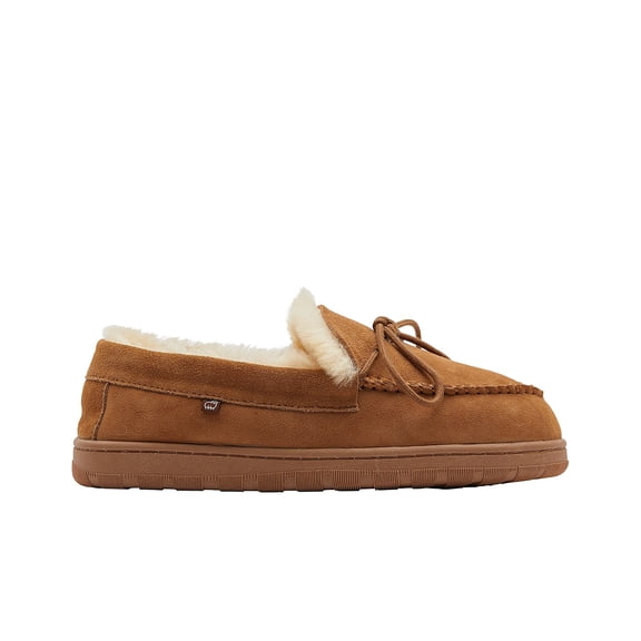 Lamo Footwear Men's Doubleface Sheepskin Slippers Chestnut 11 D(M) US