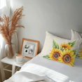 thumbnail image 5 of Rustic Sunflower Outdoor Pillow Covers Pack of 2 Country Floral Pastoral Retro Beige Background Waterproof Throw Pillow Covers Decorative Cushion Cases for Patio Garden Tent Balcony Couch 20x12 inch, 5 of 8