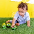 thumbnail image 4 of Bright Starts Go Grippers John Deere Tough Ol' Trio Push Vehicle Set, Ages 12 months +, 4 of 9