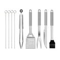 thumbnail image 2 of 10PCS BBQ Grill Tools Stainless Steel Complete Grill Utensils Set, 2 of 7