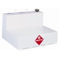 thumbnail image 1 of Delta Consolidated Liquid Transfer Tank 482000 54 Gallon Capacity; L-Shaped; Smooth; White; Steel; With Locking Cap And Mounting Hardware, 1 of 3