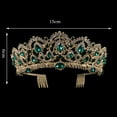 thumbnail image 7 of Ludlz Women Crystal Tiara Crown Headband Princess Elegant Crown with combs for Women Girls Bridal Wedding Prom Birthday Party, 7 of 7