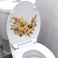 thumbnail image 3 of Flowers Wall Sticker Bathroom Toilet Sticker Wc Self Adhesive Removeble Sticker, 3 of 9