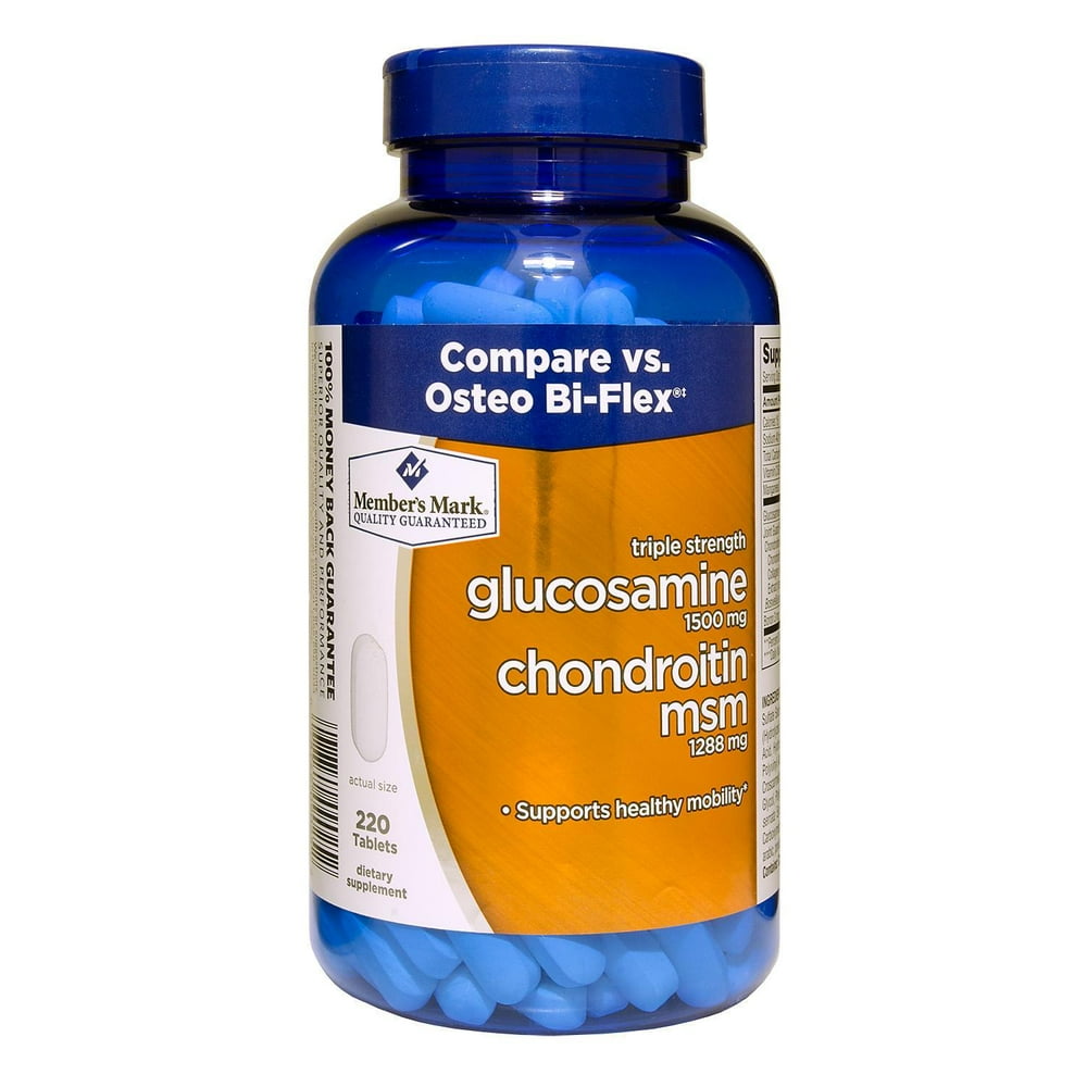 TripleStrength Glucosamine Chondroitin MSM (220 ct.)