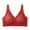 Red, variant on Riforla Women's Maternity Feeding Bra Lightly Padded Nursing Wirefree Front Open Bras Bras for Women Beige XXL