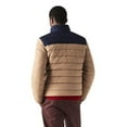 thumbnail image 3 of Lacoste Men's Padded Jacket with Concealed Hood Beige-Navy bh7774-51-7ev, 3 of 6
