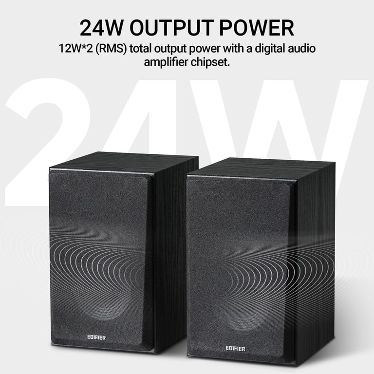 Edifier R990BT Bluetooth Active Bookshelf Speakers 2.0 (Black