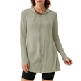 thumbnail image 1 of Neewe Veste Athlétique Légère pour Femmes Protection Solaire Fermeture Éclair Intégrale Chandails à Manches Longues Randonnée Plein Air Poches, 1 of 8