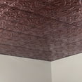 thumbnail image 2 of FASÄDE Traditional 2 Decorative Vinyl 2ft x 2ft Lay in Ceiling Panel in Moonstone Copper (5 Pack), 2 of 5