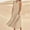 Khaki, variant on Aloohaidyvio Dresses Plus Size,Womens Summer V Neck Lace Fashion Casual Solid Color Sleeveless Cotton Linen Long Dress