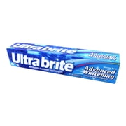 Ultra brite Advanced Whitening Toothpaste Clean Mint 6 oz (Pack of 4)